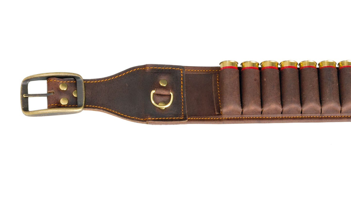 AKAH Patronengürtel Büffel-Leder