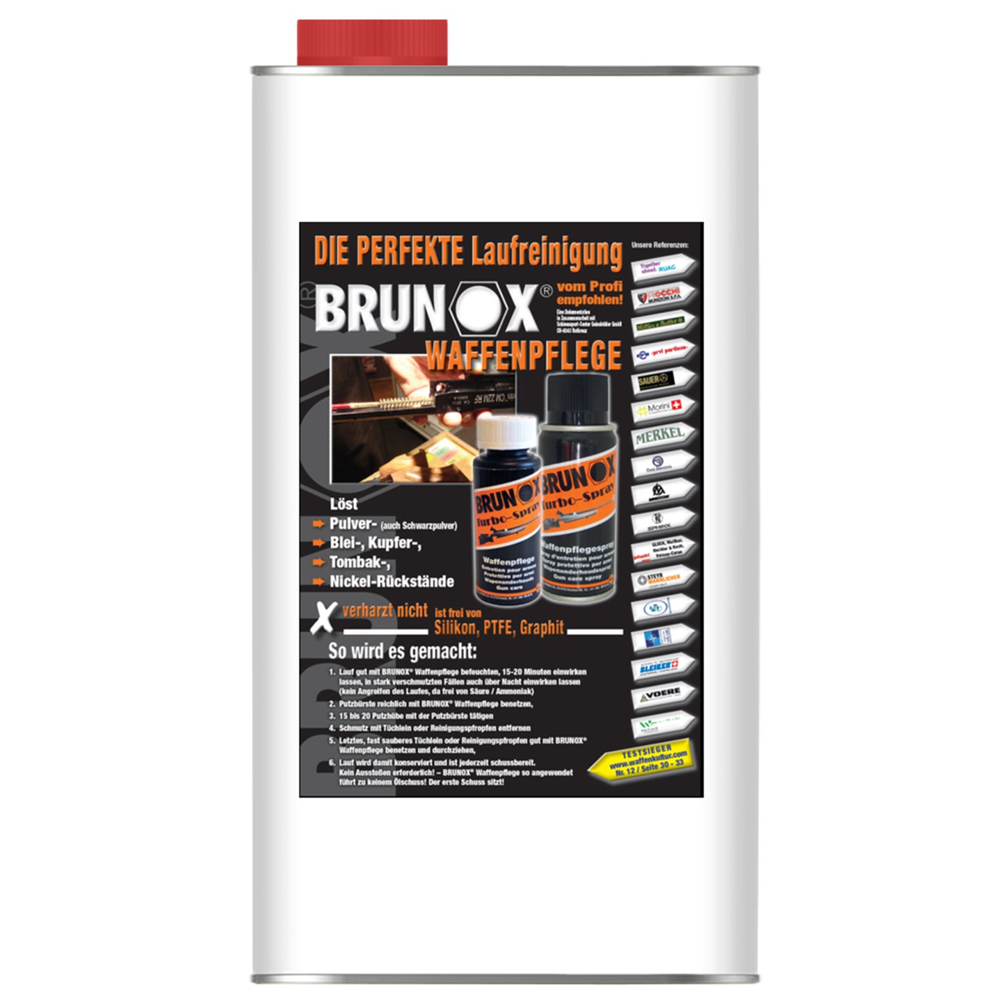 BRUNOX Waffenpflege 100ml Tropfflasche