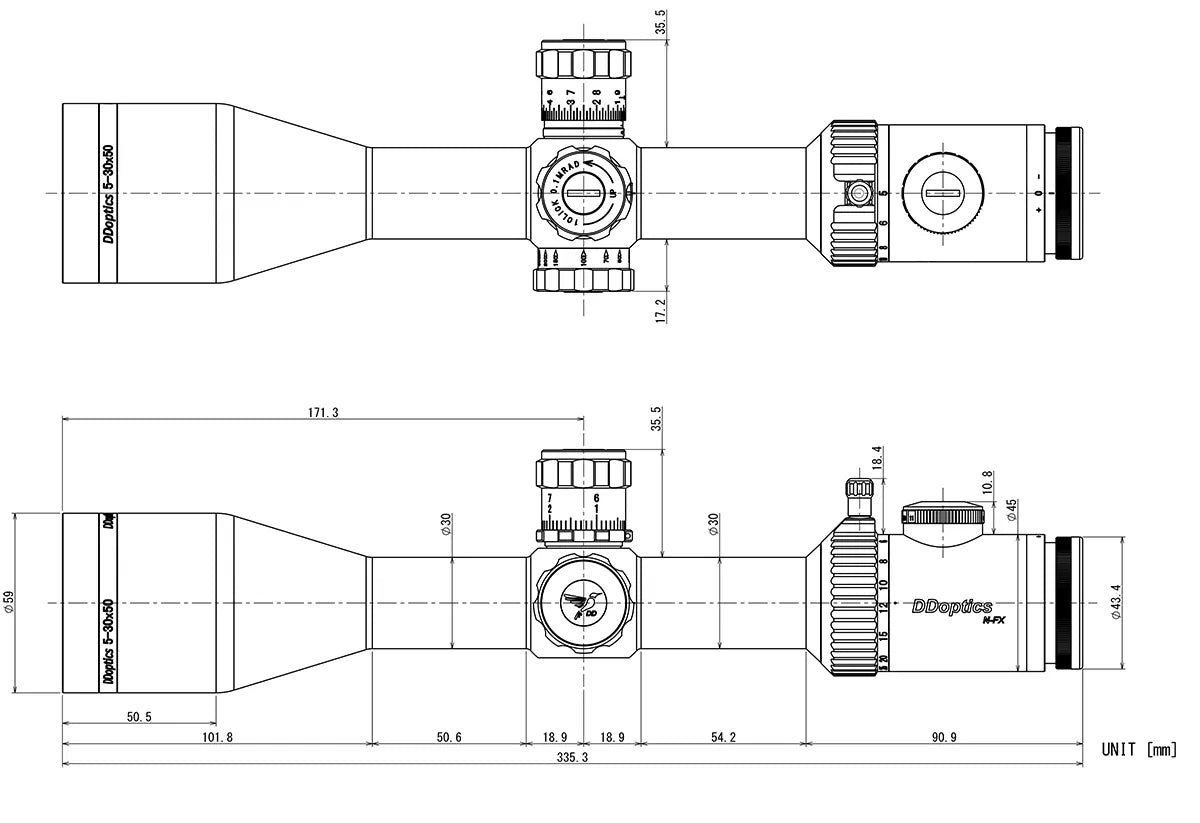 Nighteagle V6 5-30x50 NFX