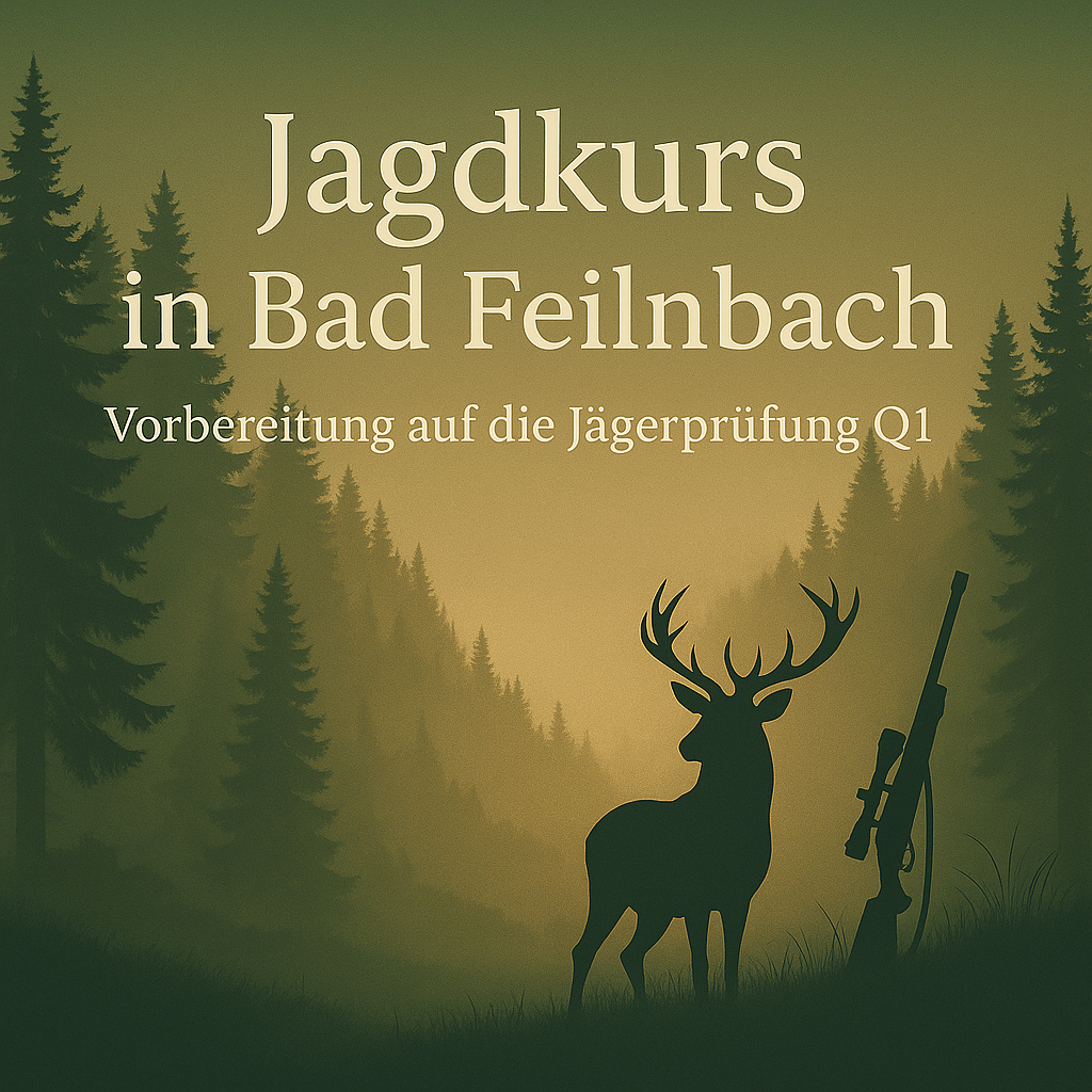 Jagdkurs in Bad Feilnbach - Vorbereitung auf die Jägerprüfung Q1