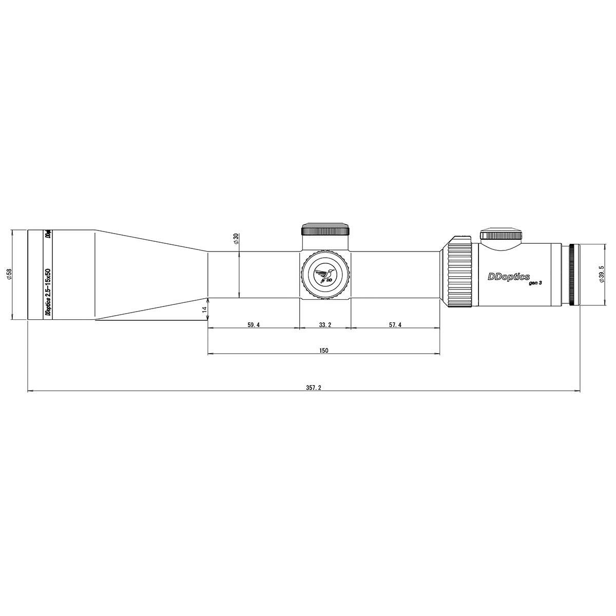 Nighteagle V6 2,5-15x50 NFX