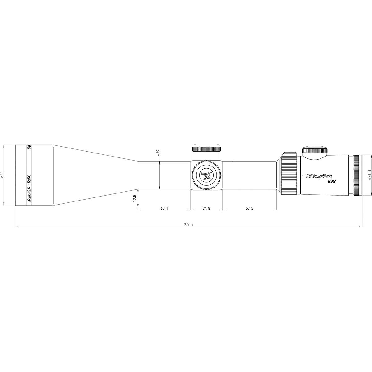 Nighteagle V6 2,5-15x56 NFX