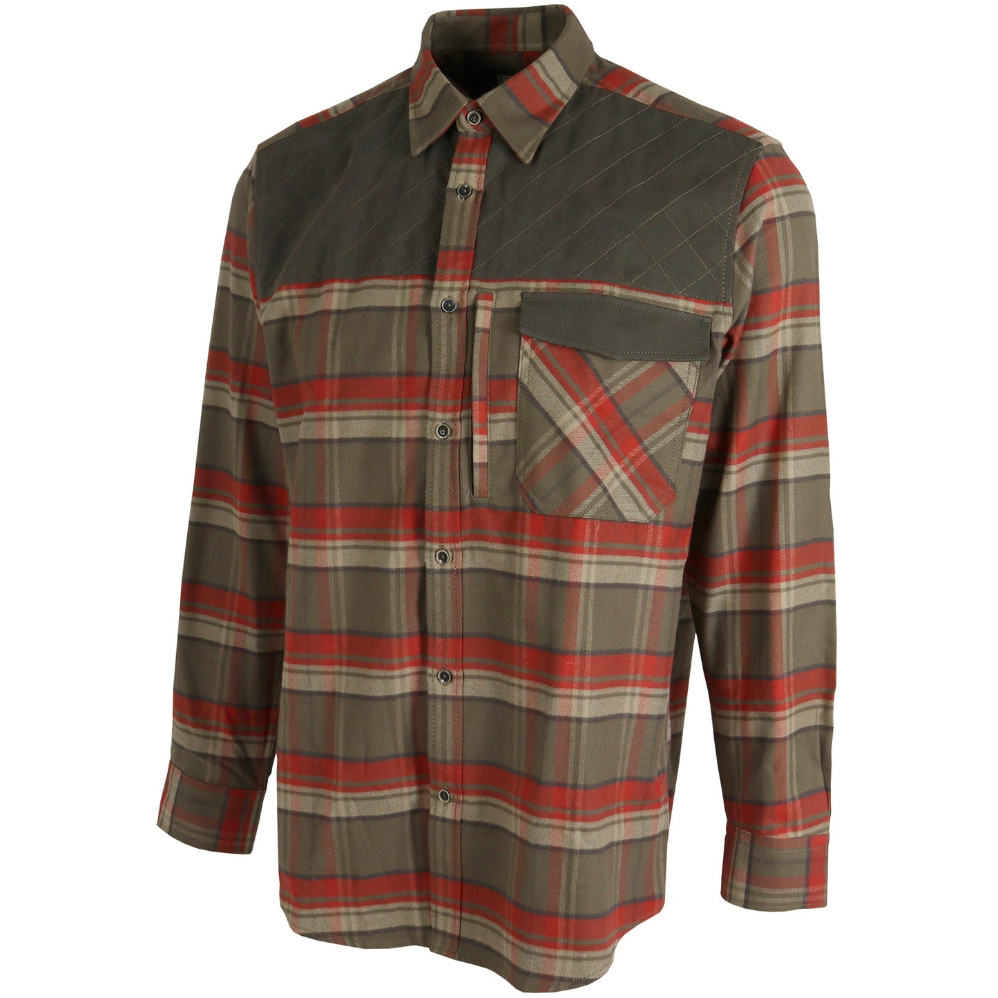 AKTIV Thermo-Flanellhemd Kolja mit Sattel - Hunters World