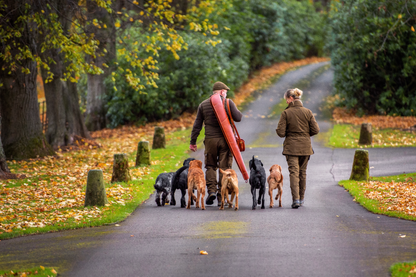 Retrieve Flintenfutteral aus Leder - Hunters World 
