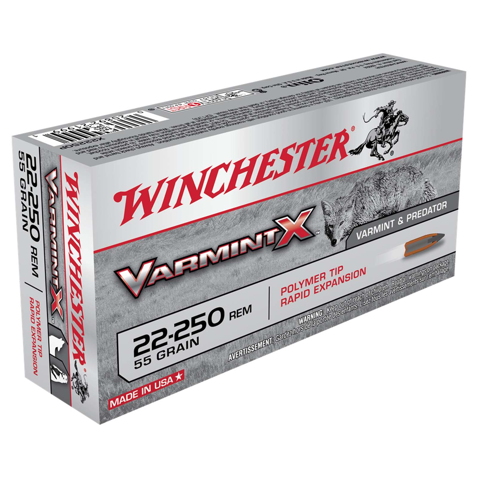 WINCHESTER .22-250 Rem - Hunters World 