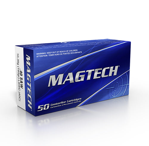 MAGTECH .40S&W LSWC 160grs