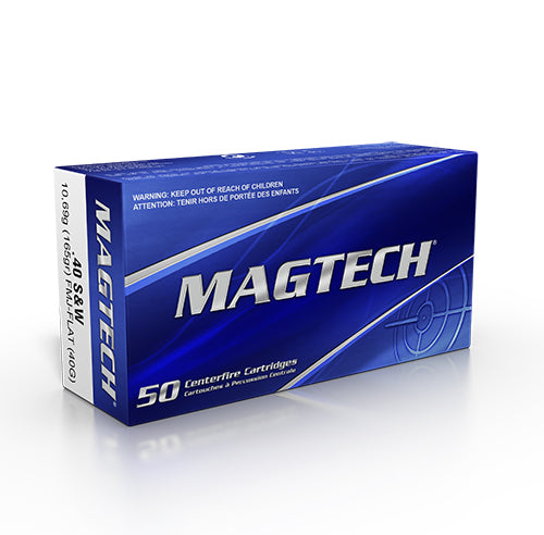MAGTECH .40S&W FMJ flat 165grs