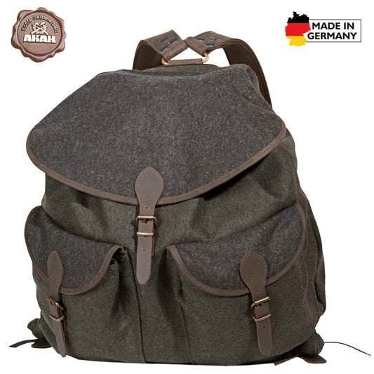 AKAH Loden-Rucksack grün/grau - Hunters World 