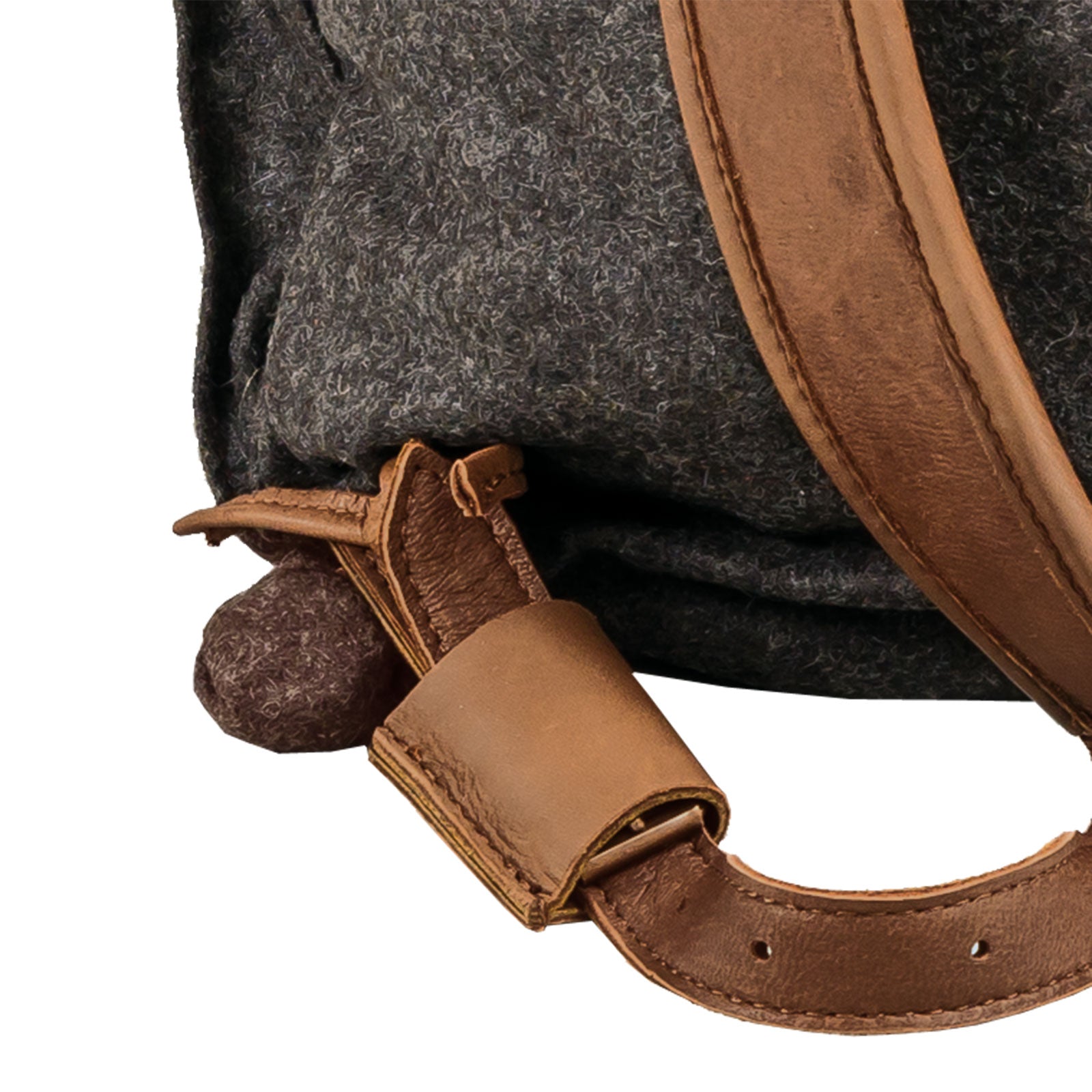 AKAH Rucksack "Loden de Luxe" mit Elch-Leder - Hunters World 