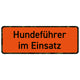Magnetschild "Hundeführer im Einsatz" - Hunters World 