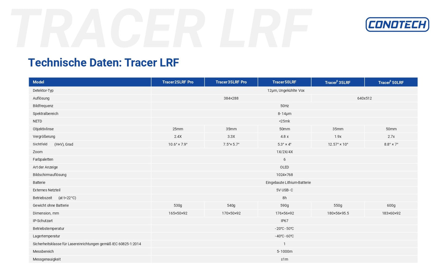 Conotech Tracer 35LRF Pro